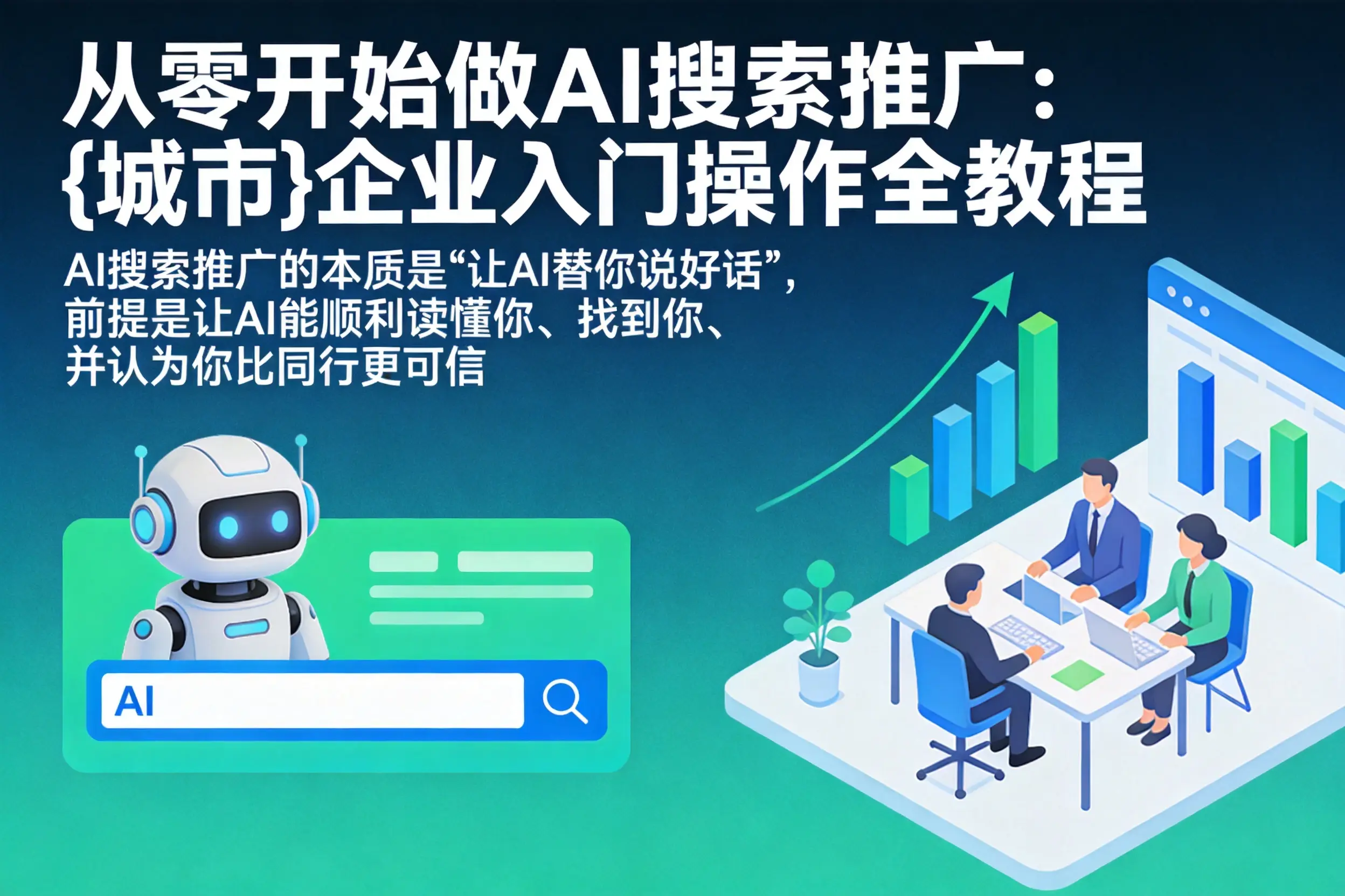 从零开始做AI搜索推广：克孜勒苏企业入门操作全教程