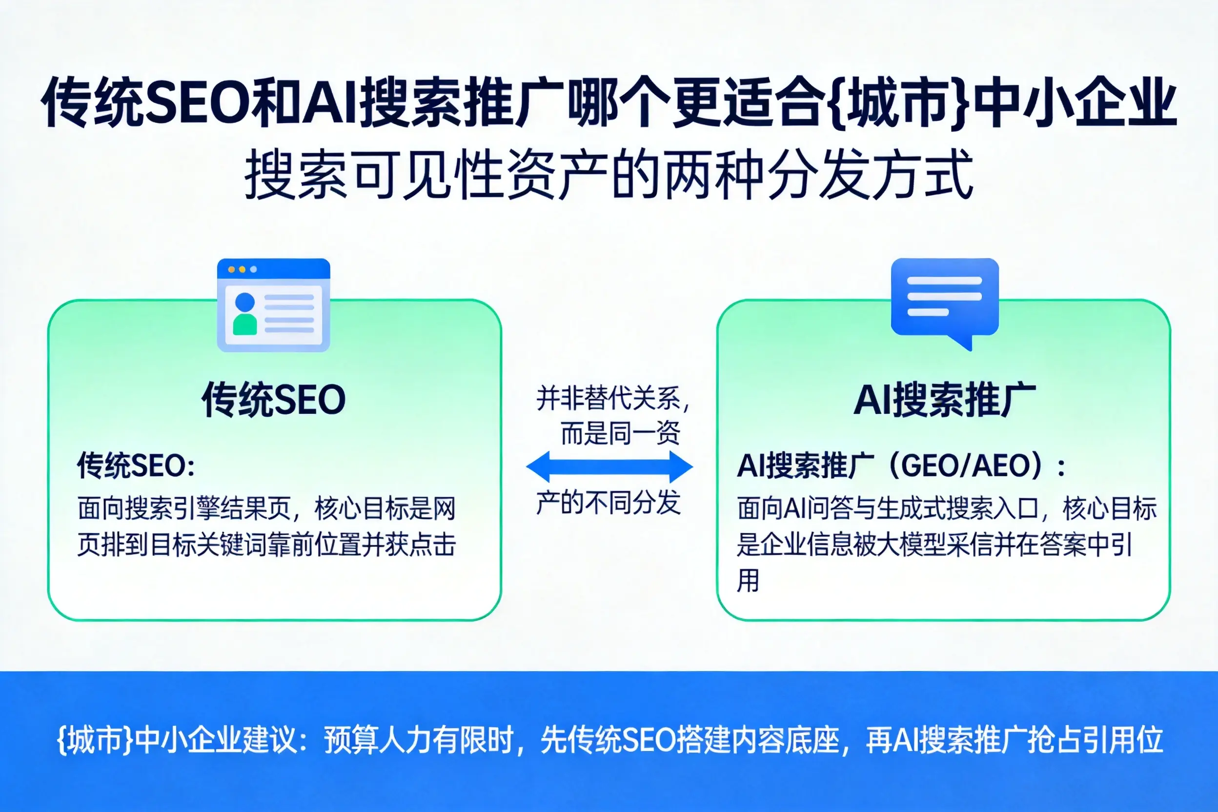 传统SEO和AI搜索推广哪个更适合克孜勒苏中小企业