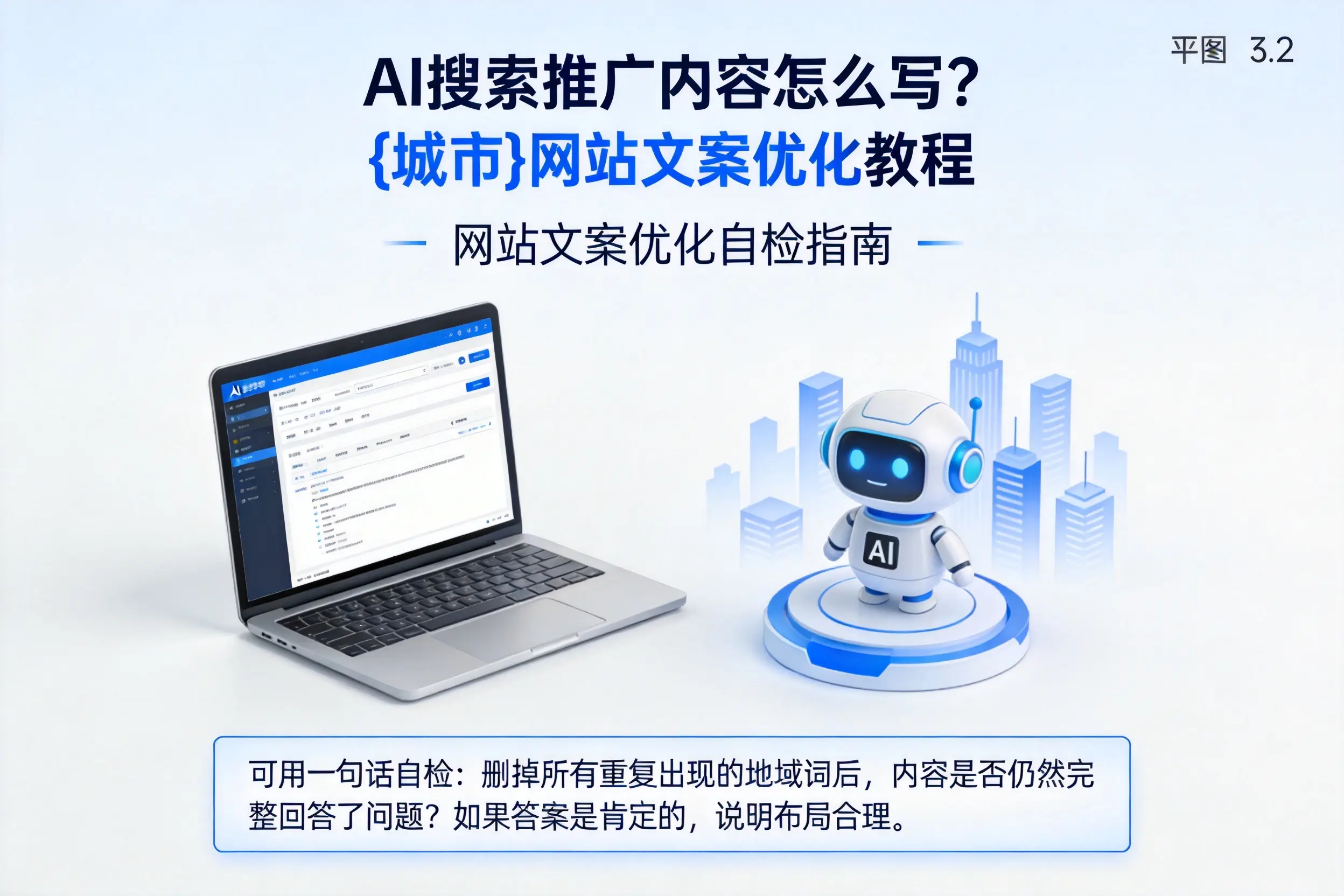 AI搜索推广内容怎么写？克孜勒苏网站文案优化教程