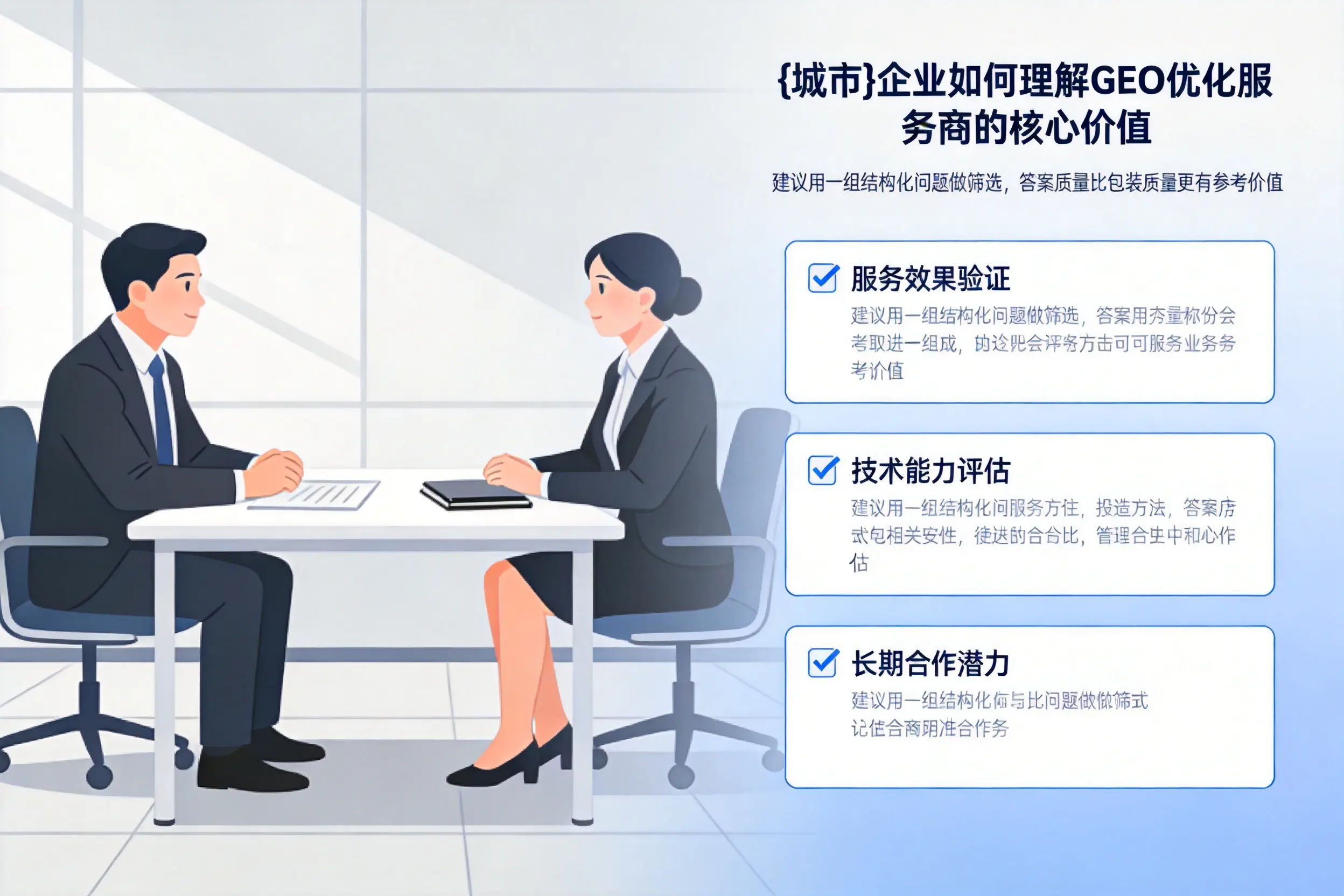 克孜勒苏企业如何理解GEO优化服务商的核心价值