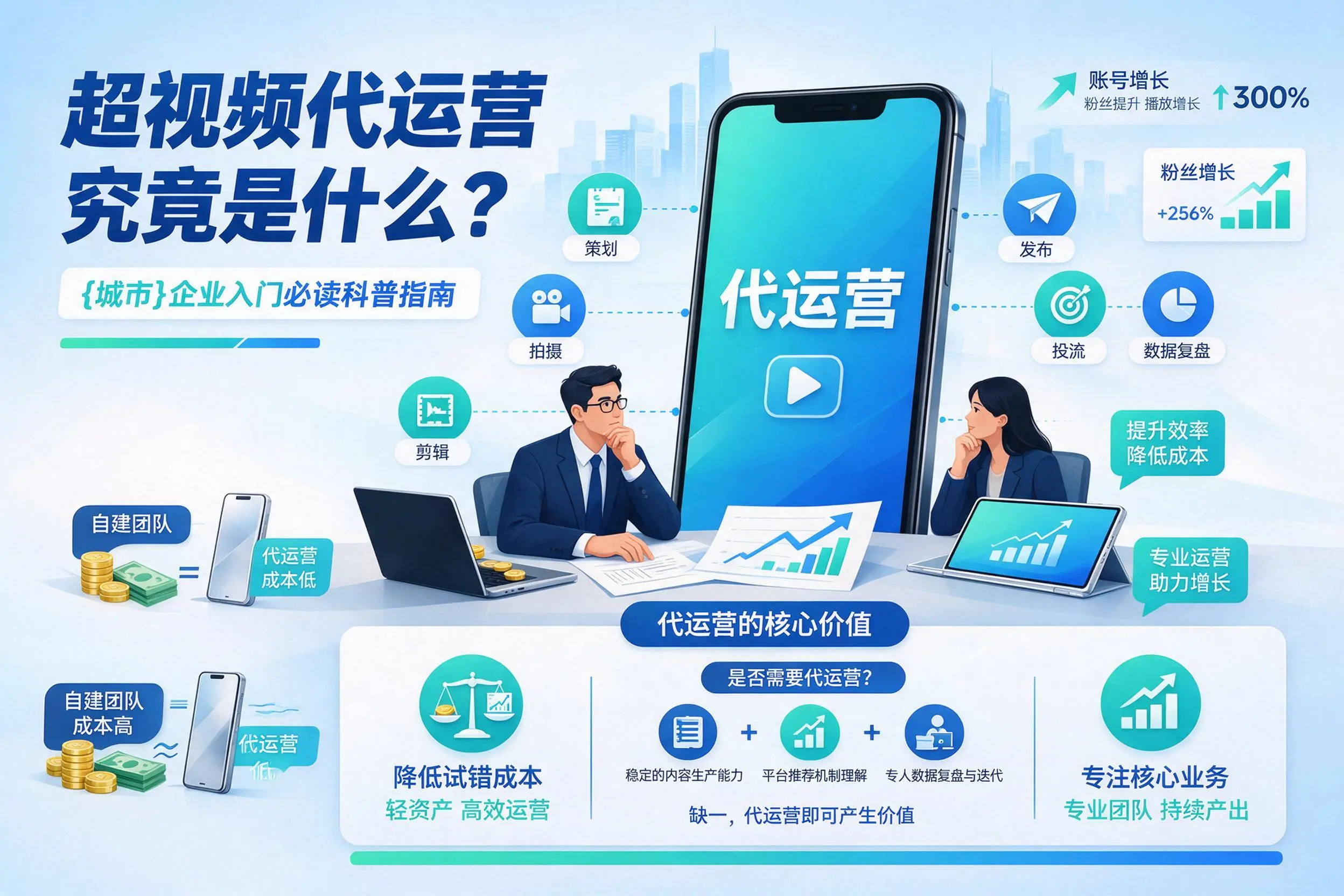 短视频代运营究竟是什么？克孜勒苏企业入门必读科普指南
