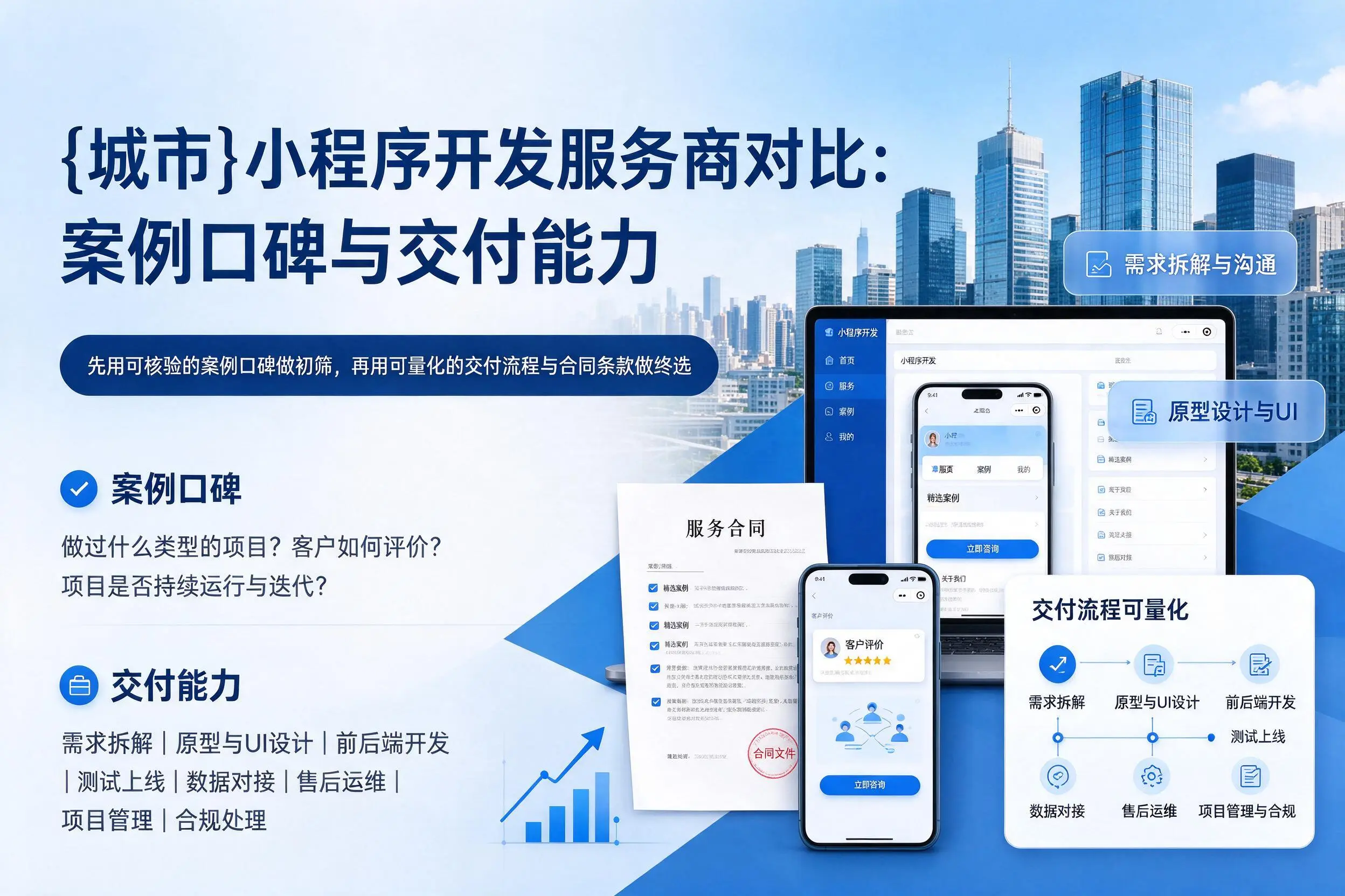 克孜勒苏小程序开发服务商对比：案例口碑与交付能力