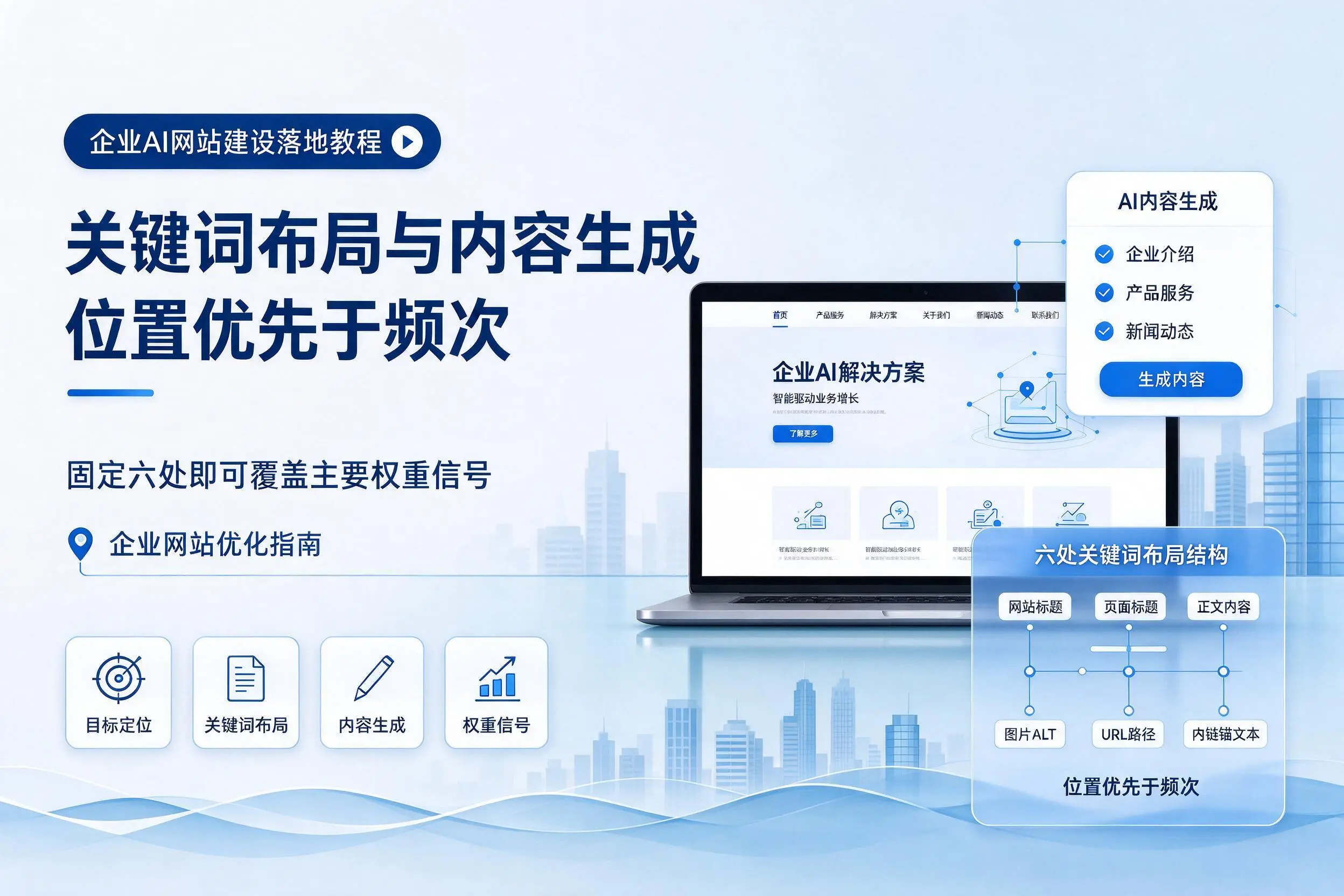 克孜勒苏企业AI网站建设落地教程：关键词布局与内容生成